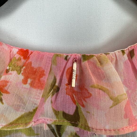 MISA Los Angeles Kidada Maxi Dress in Blushing Floral Revolve Size XL NWOT - Picture 9 of 15